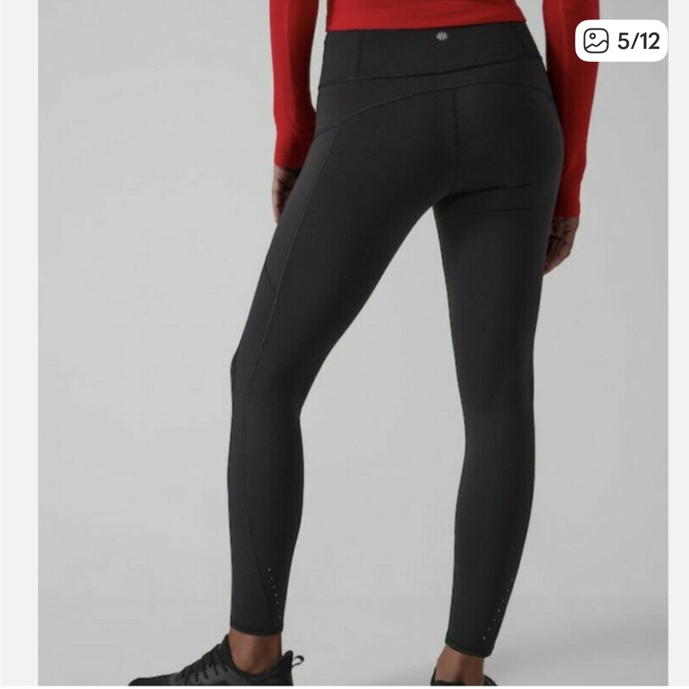 Athleta Black Rainier Tights